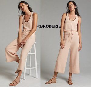Daily Practice by Anthropologie Cropped Knit JUMPSUIT